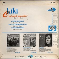 [Pochette de C’est parti mon Kiki ! (KIKI) - verso]