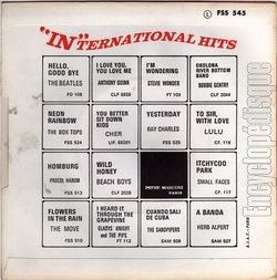 [Pochette de Mission impossible (T.V. (Tlvision)) - verso]