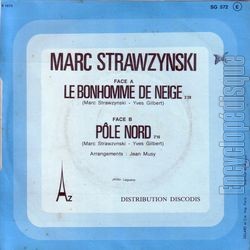 [Pochette de Le bonhomme de neige (Marc STRAWZYNSKI) - verso]