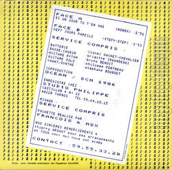 [Pochette de Si un jour tu t’en vas (SERVICE COMPRIS) - verso]