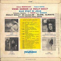 [Pochette de Elle �tait si jolie / Viens danser le Hully-Gully (COMPILATION) - verso]