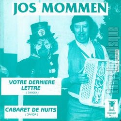 [Pochette de Votre dernire lettre (Jos MOMMEN) - verso]