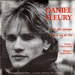 [Pochette de Une fille sauvage (Daniel FLEURY)]