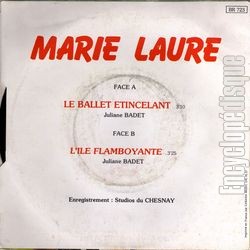 [Pochette de Le ballet tincelant (MARIE LAURE) - verso]