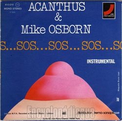[Pochette de S.O.S. (ACANTHUS & Mike OSBORN) - verso]