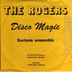 [Pochette de Disco magic (The ROGER’S) - verso]