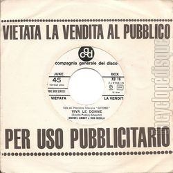 [Pochette de Viva le donne (Marcel AMONT)]