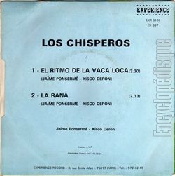 [Pochette de El ritmo de la vaca loca (Los CHISPEROS) - verso]