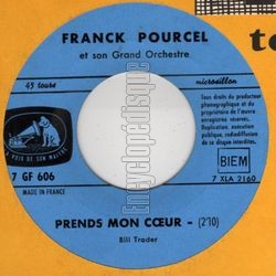 [Pochette de Prends mon cœur (Franck POURCEL)]