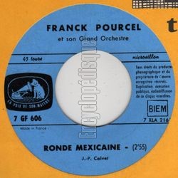 [Pochette de Prends mon cœur (Franck POURCEL) - verso]