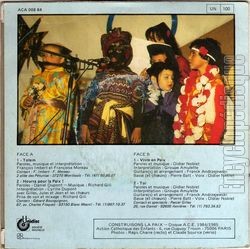 [Pochette de Hourra pour la Paix ! (COMPILATION) - verso]