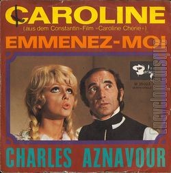 [Pochette de Caroline (Charles AZNAVOUR) - verso]