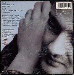 [Pochette de Sayonara (Bruno LASNIER) - verso]