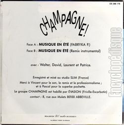 [Pochette de Musique en t (CHAMPAGNE (2)) - verso]