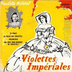 [Pochette de Violettes impriales (Paulette MERVAL)]
