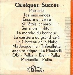 [Pochette de Si a n’va pas… (Mady LASSAUX) - verso]