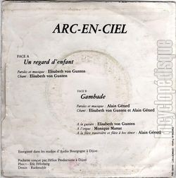 [Pochette de Un regard d’enfant (ARC-EN-CIEL (6)) - verso]