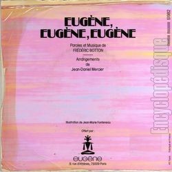 [Pochette de Eugne, Eugne, Eugne (PUBLICIT) - verso]