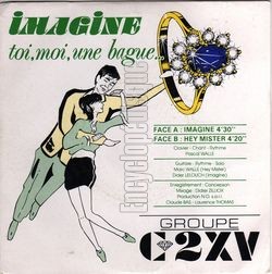 [Pochette de Imagine (toi, moi, une bague) (GROUPE C2XV)]