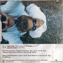 [Pochette de Bala Coluche (GNRATION DOUBLE) - verso]
