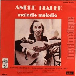 [Pochette de Maladie mlodie (Andr BIALEK)]
