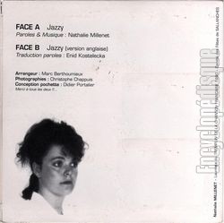 [Pochette de Jazzy (Nathalie MILLENET) - verso]