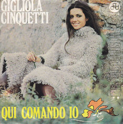 [Pochette de Qui comando dio (Gigliola CINQUETTI)]