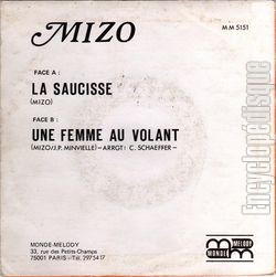 [Pochette de La saucisse (MIZO) - verso]