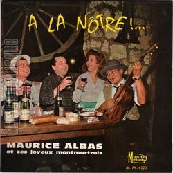 [Pochette de  la ntre ! (Maurice ALBAS)]