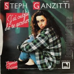 [Pochette de J’ai oubli de te garder (Steph GANZITTI) - verso]