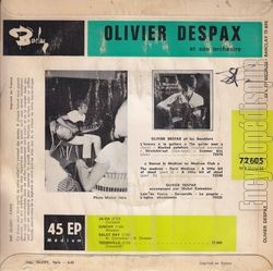 [Pochette de Ja-Da (Olivier DESPAX) - verso]