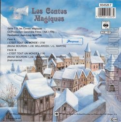[Pochette de Les contes magiques - Les cases de No�l (FR3) (T.V. (T�l�vision)) - verso]