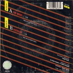[Pochette de Top model (Thierry MAZEL) - verso]
