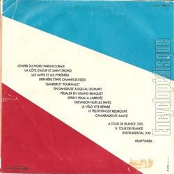 [Pochette de KRAFTWERK -  Tour de France  (Les FRANCOPHILES) - verso]