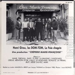 [Pochette de Les DOM-TOM (Henry GIROU) - verso]