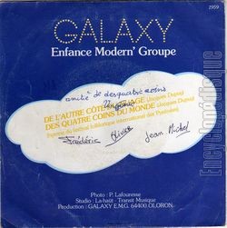 [Pochette de De l’autre ct du nuage (GALAXY) - verso]