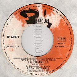[Pochette de 13 filles (Eddy MITCHELL)]