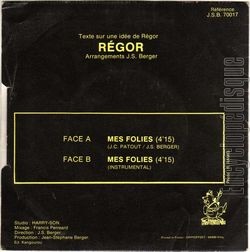 [Pochette de Mes folies (RGOR) - verso]