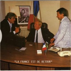 [Pochette de Bleu, blanc, rouge. (Roger VIVANT) - verso]