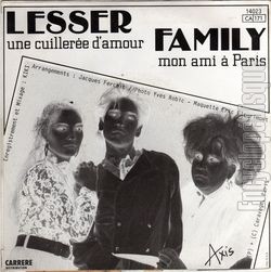 [Pochette de Mon ami  Paris (LESSER FAMILY) - verso]