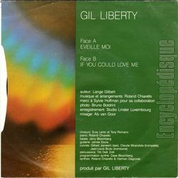 [Pochette de veille-moi (Gil LIBERTY) - verso]