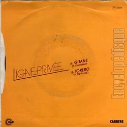[Pochette de Gitane (LIGNE PRIVE) - verso]