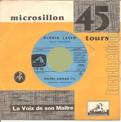 [Pochette de Notre amour (Gloria LASSO)]