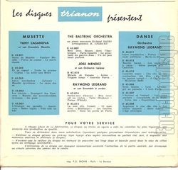 [Pochette de Mambo bacan - 5 (Raymond LEGRAND) - verso]