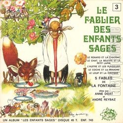 [Pochette de Le fablier des enfants sages n3 (JEUNESSE)]