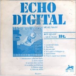 [Pochette de cho digital (Michel SAUGY) - verso]