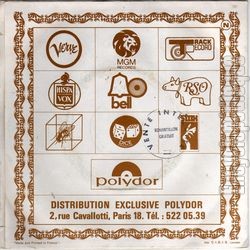 [Pochette de Pauvre petite fille (GARFINKIEL) - verso]