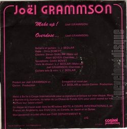 [Pochette de Make up ! (Jol GRAMMSON) - verso]