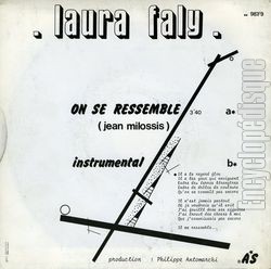 [Pochette de On se ressemble (Laura FALY) - verso]