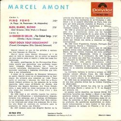 [Pochette de Ping Pong (Marcel AMONT) - verso]